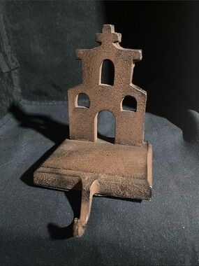 Pomeroy Mission Church Cast Iron Southwestern Stocking Holder